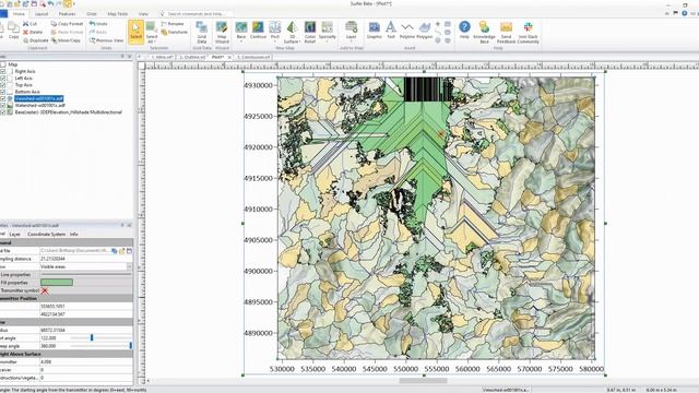 Terrain Analysis with Surfer смотреть онлайн