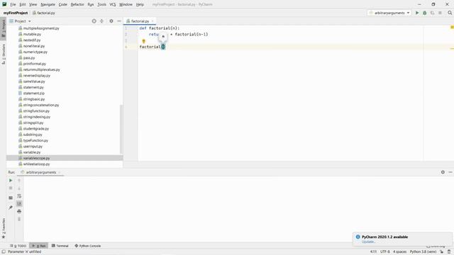 Python Full Course - Recursive Functions - Video 78 смотреть онлайн