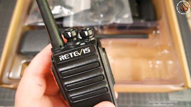 Retevis RT24 - Безлицензионные PMR рации из коробки