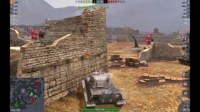 WoT Blitz #8 E75 ACE TANKER смотреть онлайн