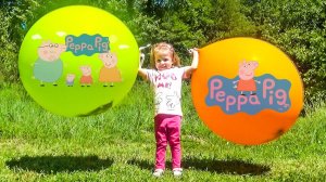 Новые игрушки в шариках - Видео Распаковка для детей