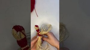 Кукла Масленица из бечевки Поделки на Масленицу своими руками