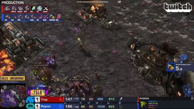 [TSL8] Reynor (Z) vs. Trap (P) | Матч 13 | Основной этап смотреть онлайн