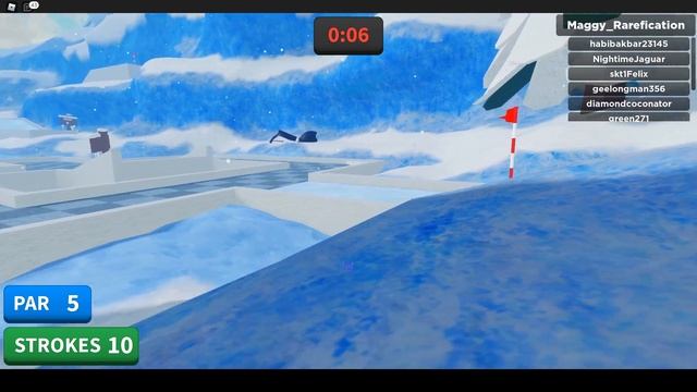 Roblox Super Golf Secret 1 Badge + Snowman Golf Ball Tutorial! смотреть онлайн