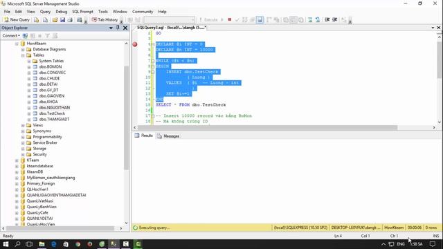 [Khóa học sử dụng SQL server] - Bài 27: Vòng lặp trong T-SQL| HowKteam смотреть онлайн
