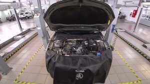 Skoda Octavia A-7 1,6 CWVA замена свечей зажигания