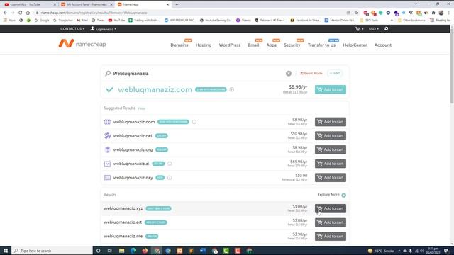 What is Domain Name ? How to Buy Domain Name From Namecheap At Cheap Rate in 2022 смотреть онлайн