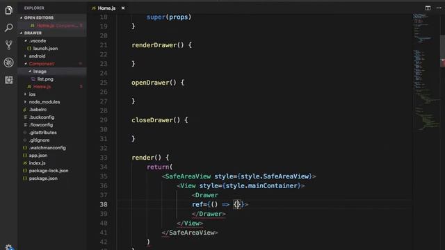 React Native Drawer смотреть онлайн