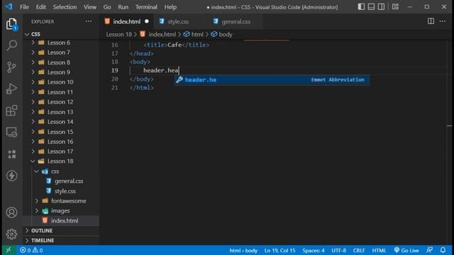 CSS3. Базовый полный курс. Урок 18 (1) - Финальный проект смотреть онлайн
