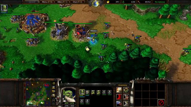 Eliminated 3 Undead Heroes in 1 Battle - 1v1 - WC3 смотреть онлайн