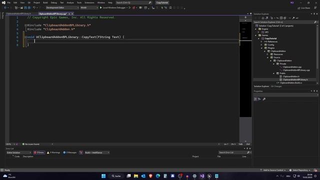 UE5 C++ Clipboard Copy & Paste Tutorial