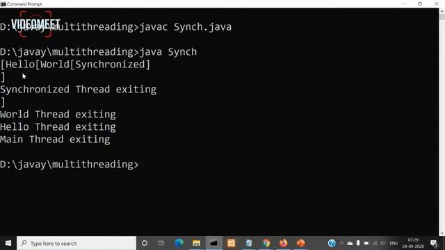 Java: Multithreading- Thread Synchronization смотреть онлайн