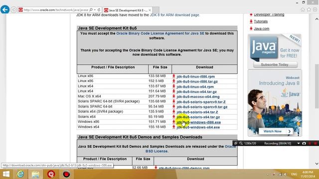 Java Programming with Eclipse lesson 1 - installing JDK смотреть онлайн