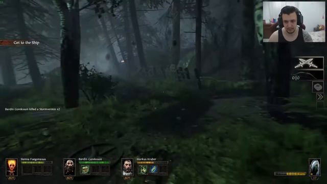 Rats from a sinking ship | Vermintide Death on the Reik DLC walkthrough part 2# ENDING смотреть онлайн
