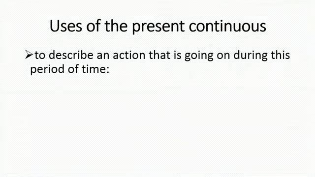 Present Continuous смотреть онлайн