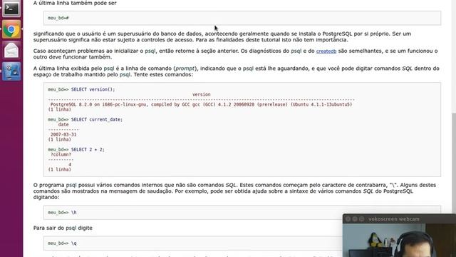 Ajuda Linux - Dia 71 - Introdução ao PostgreSQL - Parte 2 смотреть онлайн