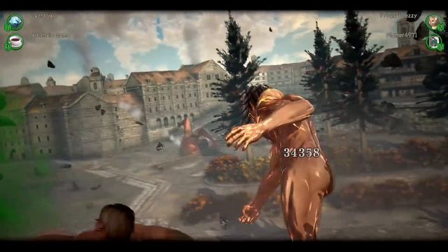 Attack on Titan 2 - Scout Mission (Battle Alert Signal) 4 Players смотреть онлайн