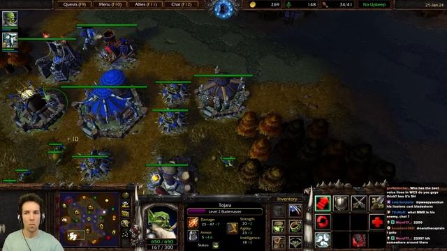 Hexed units have no phased movement - WC3 - Grubby смотреть онлайн