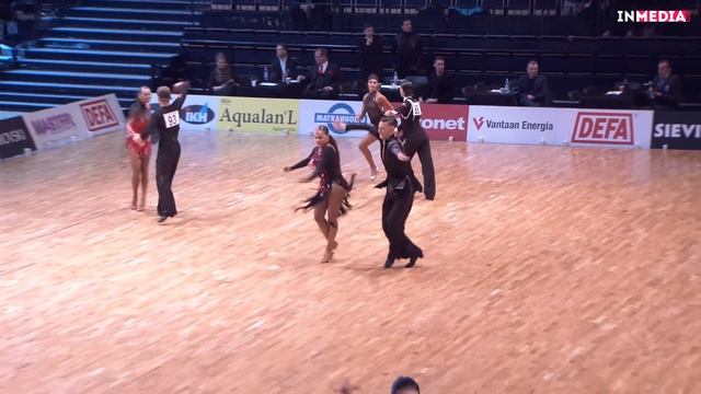 Nikita Olinichenko - Elizaveta Pustornakova | R1 Samba | Finnish Open 2018 смотреть онлайн