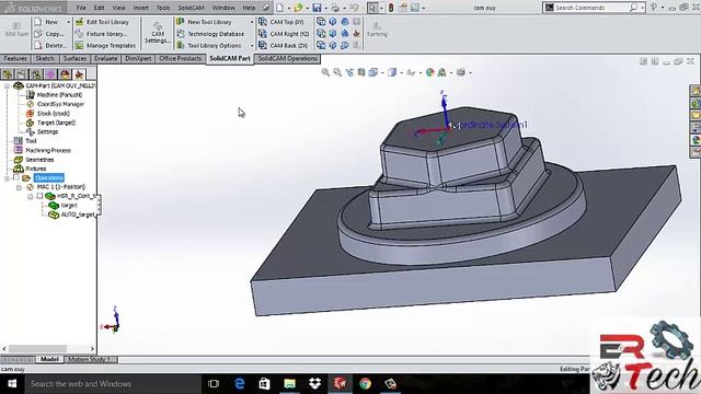 solid cam 3D HSR 3D HSM смотреть онлайн