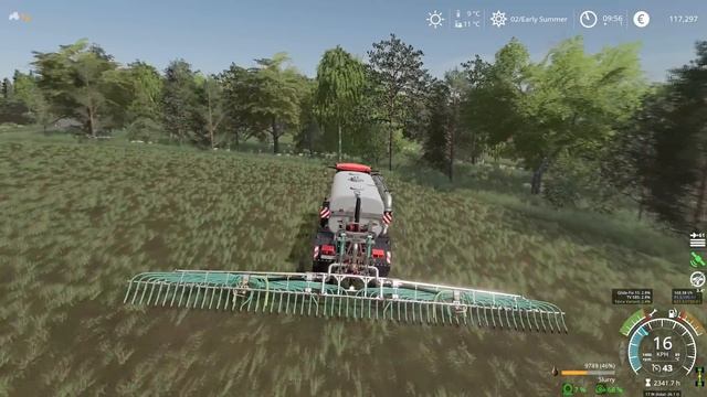 Spreading slurry with BLUNK | Animals on Untergriesbach | Farming Simulator 19 | Episode 36 смотреть онлайн