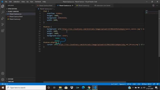 Building an Astonishing Game using Java Script in VS Code!!!! || Only in 5 minutes смотреть онлайн