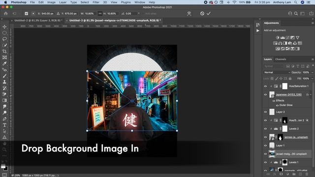 Cyberpunk Effect | Photoshop Manipulation Tutorial смотреть онлайн