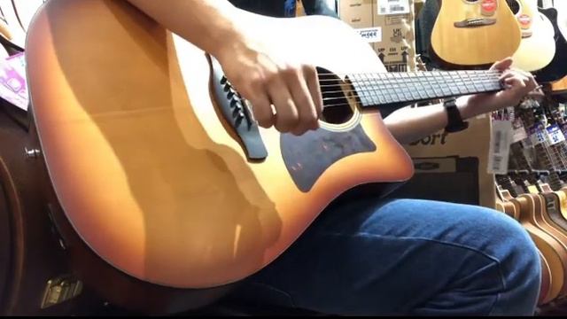 Sound Demo Ibanez AAD50CE Advanced Acoustic-electric Guitar смотреть онлайн