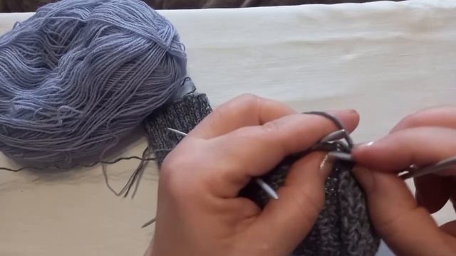 МУЖСКИЕ НОСКИ СПИЦАМИ, РАЗМЕР 42-43 _ ПОДРОБНЫЙ МАСТЕР КЛАСС смотреть онлайн