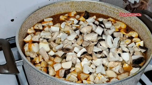 Потрясающе Вкусный ГРИБНОЙ суп - с Шампиньонами ? смотреть онлайн