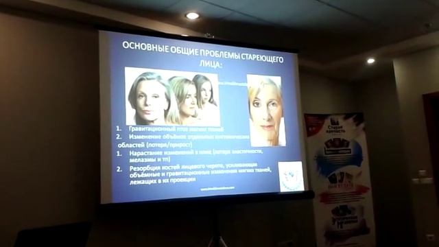 Фрагмент доклада "Морфотипы старения лица" Ирины Эдуардовны Хрусталевой. estet-portal.com смотреть онлайн