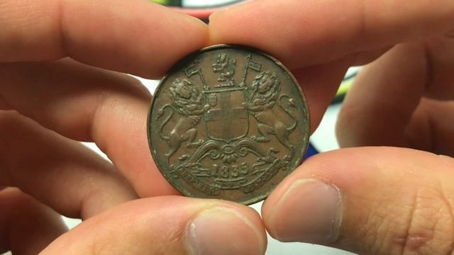 1835 East India Company 1/2 Anna Coin • Values, Information, Mintage, History, and More смотреть онлайн