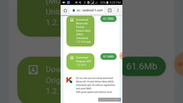 How To Download Minecraft Pe 1.2.13.5 On Android