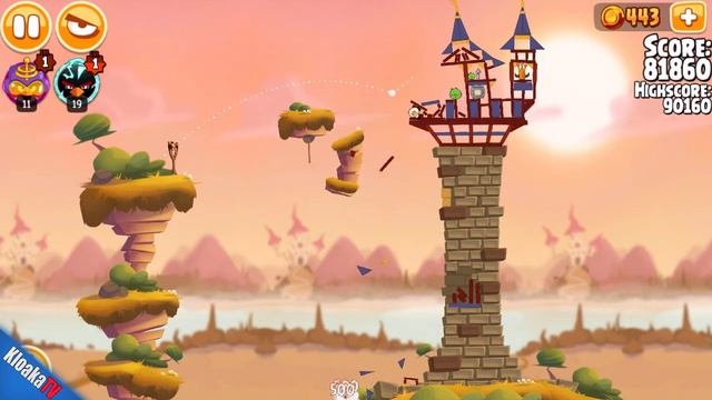 Angry Birds Seasons 1-3 Fairy Hogmother Walkthrough (3 Stars) смотреть онлайн