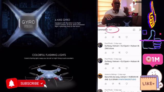 DRONE GIVEAWAYS WINNER | SYMA X5HC-1 DRONE смотреть онлайн