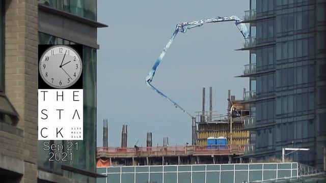 The Stack concrete pour 28th floor Sep 21, 2021 смотреть онлайн