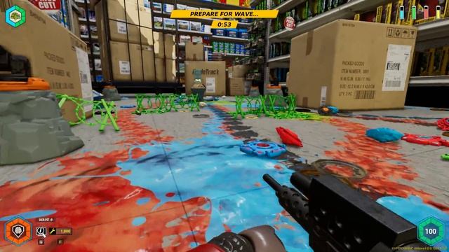 HYPERCHARGE: Unboxed - Массовый отстрел игрушек! Кооператив с другом. смотреть онлайн