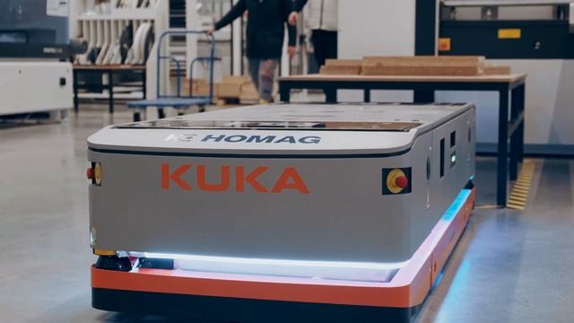 Роботизация мебельных производств: мультинаправленная платформа КМР 1500. Совместно с KUKA смотреть онлайн