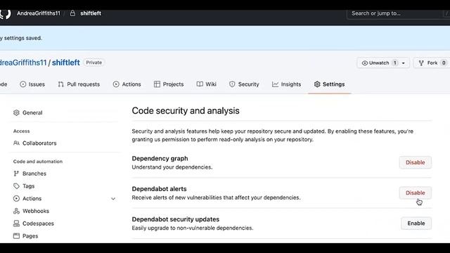 Enable Dependabot in 1 minute смотреть онлайн