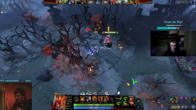 ?НОЧНЫЕ ПОСИДЕЛКИ В ДОТЕ?|ПОДНИМАЕМСЯ С 0 ММР(290) | ДОТА 2 СТРИМ | ПАТЧ 7.32d | смотреть онлайн