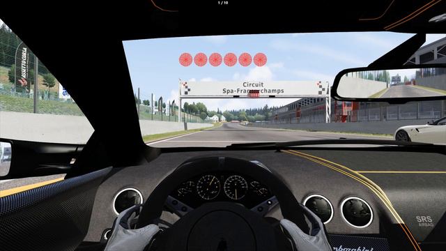 Lamborghini Murcielago SV vs Ferrari 599 GTO at SPA / Assetto Corsa смотреть онлайн