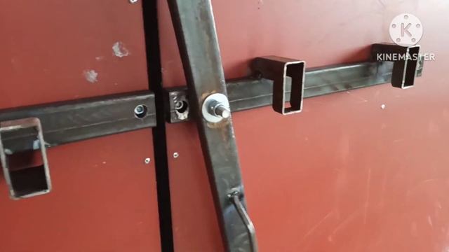 Съëмный засов для ворот. Removable gate bolt смотреть онлайн