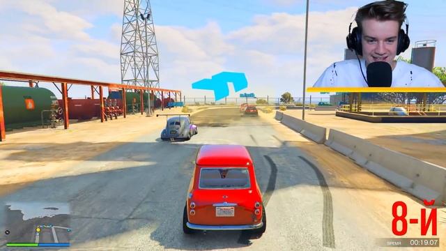 ЧТО ЗА ЛОВУШКИ? :D МНЕ ПРИДЁТСЯ ПЕРЕПРЫГИВАТЬ НА ЭТИХ КОЛЫШКАХ? ДИКИЕ ИСПЫТАНИЯ В ГТА 5 ОНЛАЙН смотреть онлайн