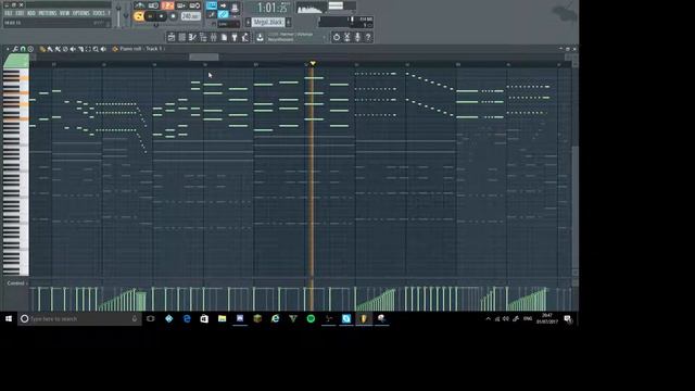 Undertale - Megalovania Piano version (FL Studio 12) смотреть онлайн