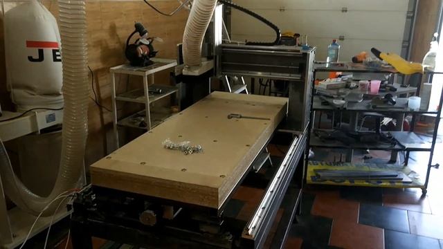 ЧПУ сборка. Изготовление рабочего стола. смотреть онлайн