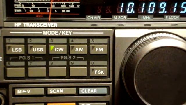 Kenwood TS-440S DU1IST Philippine 30m cw смотреть онлайн
