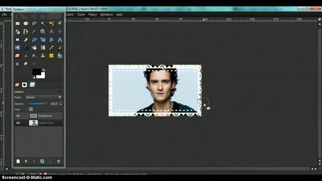 How to make a stamp in GIMP смотреть онлайн