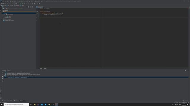Урок 1. Метод main и структура файла .java [Курсы Java с нуля] смотреть онлайн