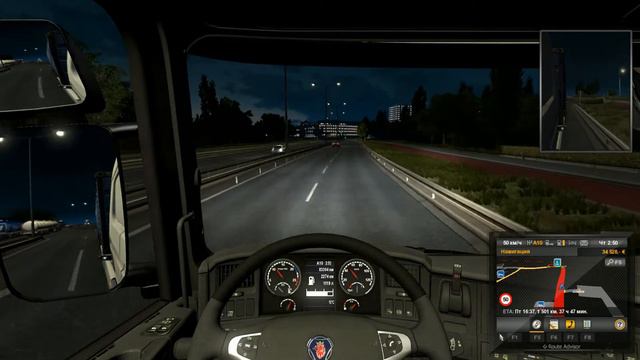 ETS 2 RUS MAP Едем в Псков смотреть онлайн