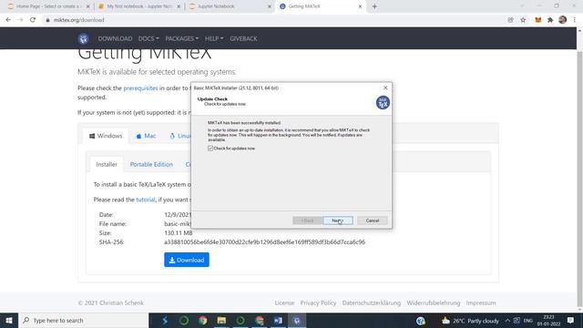 Jupyter Notebook for beginners | LaTex MikTex PDF | Python part3 смотреть онлайн